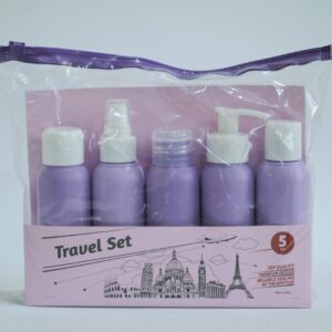 Travel set bottles - Purple